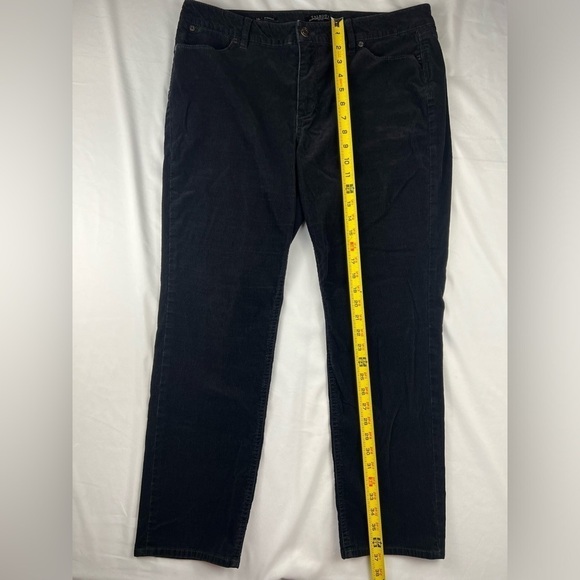 Talbots - Women’s Pants - Corduroy - Black - 14 Petite - Straight - Picture 2 of 10